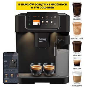 Ekspres BEKO CaffeExperto CEG7348B Kawa mrożona Czarny