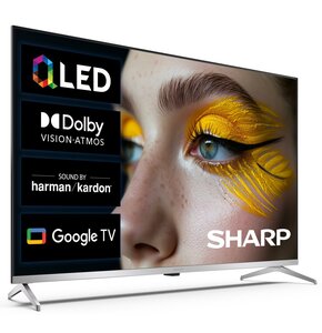 Telewizor SHARP 43GP6765ES 43" QLED 4K Google TV Dolby Atmos Dolby Vision HDMI 2.1