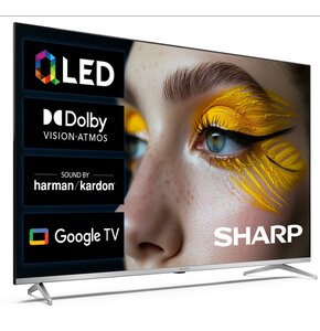 Telewizor SHARP 55GP6765ES 55" QLED 4K Google TV Dolby Atmos Dolby Vision HDMI 2.1
