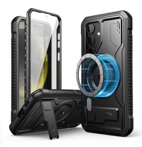 Etui TECH-PROTECT Kevlar Magsafe+ do Samsung Galaxy S24 Czarny