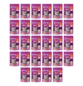 Karma dla kota WHISKAS Duo Wołowina z drobiem 28 x 85 g