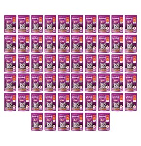 Karma dla kota WHISKAS Duo Wołowina z drobiem 56 x 85 g
