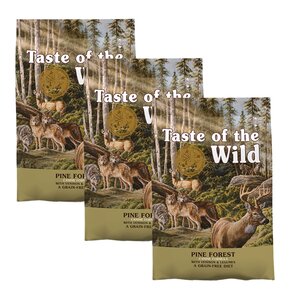 Karma dla psa TASTE OF THE WILD Pine Forest 3 x 2 kg