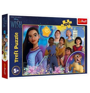 Puzzle TREFL Disney Życzenie Wish 16474 (100 elementów)