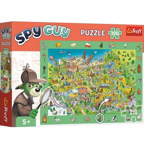 Puzzle TREFL Spy Guy Polska 15596 (100 elementów)