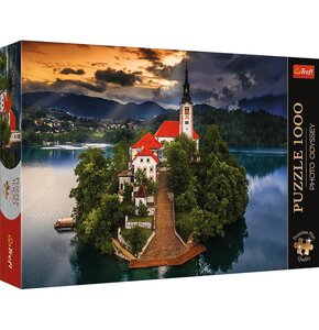 Puzzle TREFL Premium Plus Quality Photo Odyssey Jezioro Bled Słowenia 10797 (1000 elementów)