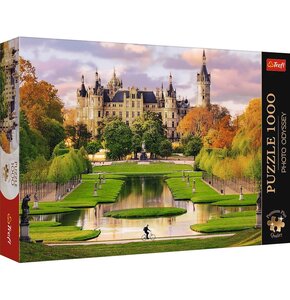 Puzzle TREFL Premium Plus Quality Photo Odyssey Zamek w Schwerinie Niemcy 10814 (1000 elementów)