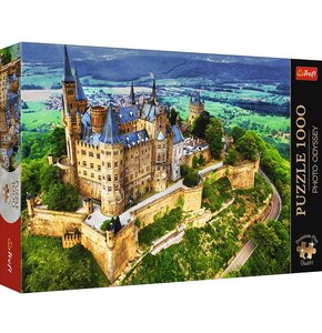 Puzzle TREFL Premium Plus Quality Photo Odyssey Zamek Hohenzollern Niemcy 10825 (1000 elementów)