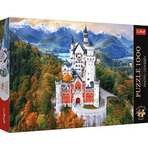 Puzzle TREFL Premium Plus Quality Photo Odyssey Zamek Neuschwanstein Niemcy 10813 (1000 elementów)