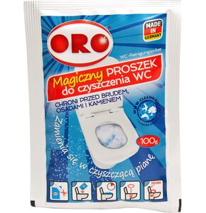 Proszek do czyszczenia toalety ORO Pianotwórczy Szaszetka 100 g