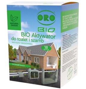 Aktywator do szamb i oczyszczalni ścieków ORO Bio 18 x 25 g