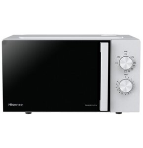 Kuchenka mikrofalowa HISENSE H20MOWP1HG 700W średnica 25.5 cm pojemność 20L Biało-czarny