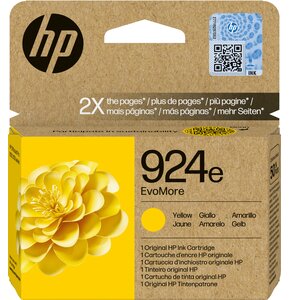Tusz HP 924e EvoMore Żółty 4K0U9NE