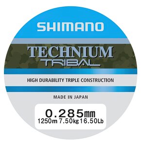 Żyłka SHIMANO Technium Tribal 0.285 mm / 1250 m Zielony
