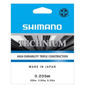 Żyłka SHIMANO Technium 0.205 mm / 200 m Szary