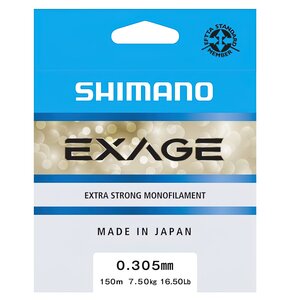Żyłka SHIMANO Exage 0.305 mm / 150 m Szary