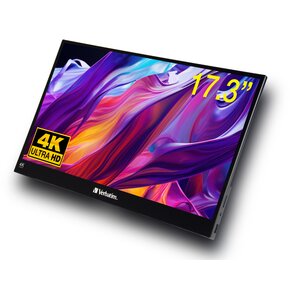 Monitor VERBATIM PMT-17-4K 17.3" 3840x2160px IPS