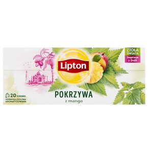 Herbata LIPTON Pokrzywa z Mango (20 sztuk)