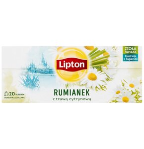 Herbata LIPTON Rumianek z Trawą Cytrynową (20 sztuk)