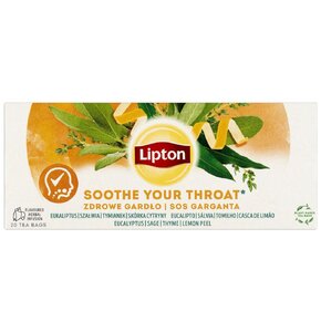 Herbata LIPTON Zdrowe Gardło (20 sztuk)