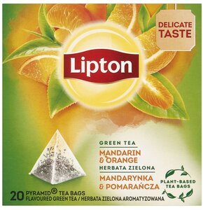 Herbata LIPTON Mandarynka i Pomarańcza (20 sztuk)
