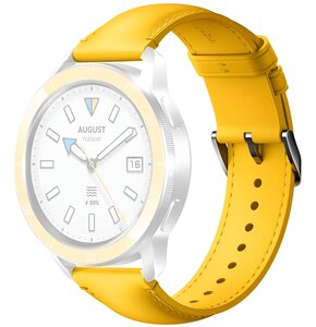 Pasek XIAOMI do Watch 5 active/lite/S3/S1/S1 Pro/2/2 Pro Chrome Żółty