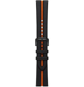 Pasek XIAOMI do Watch 5 active/lite/S3/2/2 Pro Czarno-pomarańczowy
