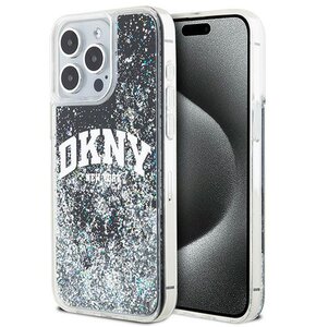 Etui DKNY Liquid Glitter Big Logo do Apple iPhone 14 Pro Max Czarny
