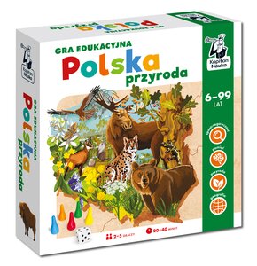 Gra planszowa KAPITAN NAUKA Polska przyroda