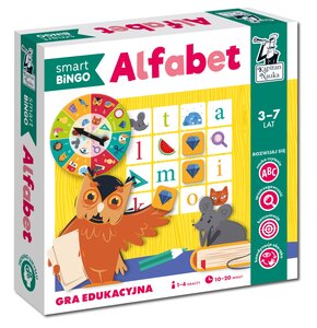 Gra edukacyjna KAPITAN NAUKA Smart Bingo Alfabet