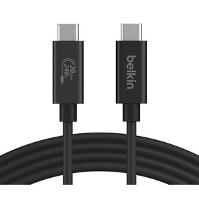 Kabel USB-C - USB-C BELKIN INZ004BT2MBK 240W 2 m Czarny
