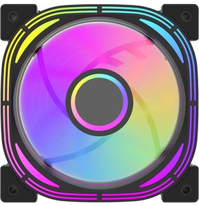 Wentylator DARKFLASH INF24 ARGB Czarny (3 szt.)