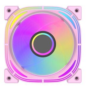 Wentylator DARKFLASH INF24 ARGB Różowy (5 szt.)
