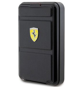 Powerbank FERRARI Metal Logo MagSafe 10000 mAh 15W Czarny