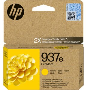 Tusz HP 937e EvoMore Żółty 4S6W8NE