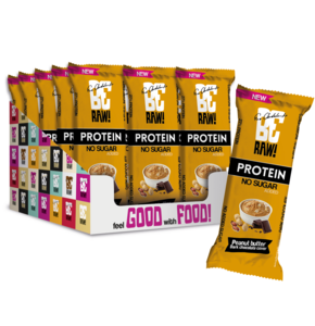Baton proteinowy BERAW Masło orzechowe (15 x 40 g)