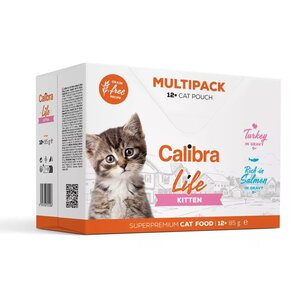 Karma dla kota CALIBRA Lifepouch Multipack (12 x 85 g)