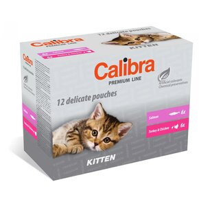Karma dla kota CALIBRA Premium Multipack (12 x 100 g)