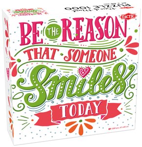 Puzzle TACTIC Be the Reason Someone Smiles 58204 (1000 elementów)