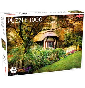 Puzzle TACTIC Angielski Domek w Lesie 58251 (1000 elementów)