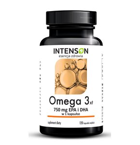 Kwasy Omega-3 INTENSON EPA i DHA (120 kapsułek)
