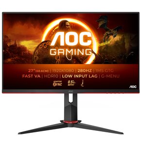 Monitor AOC 27G2ZN3/BK 27" 1920x1080px 280Hz 0.5 ms [MPRT]
