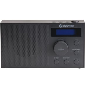 Radio DENVER DAB-51B Przenośne Czarny