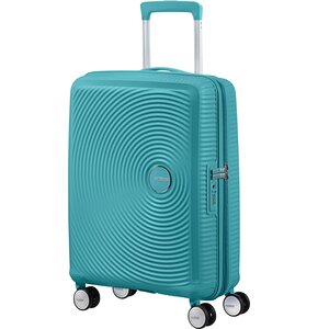 Walizka AMERICAN TOURISTER SoundBox 55 cm Turkusowy