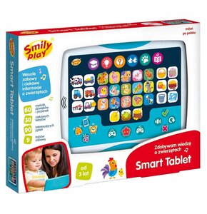 Zabawka tablet SMILY PLAY Zdobywam wiedzę o zwierzętach SP98275