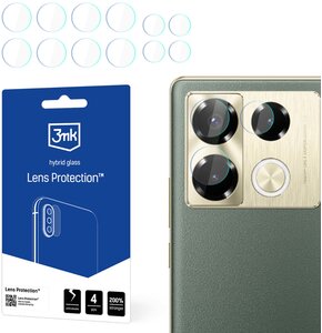 Szkło hybrydowe na obiektyw 3MK Lens Protection do Infinix Note 40 Pro