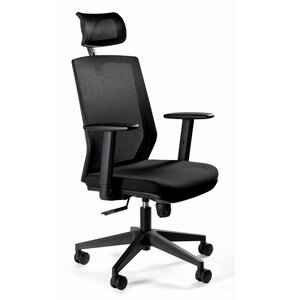 Fotel biurowy UNIQUE Esta FS02-1H Czarny