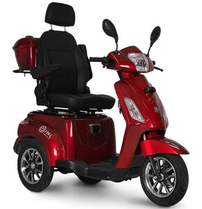 Skuter elektryczny IML Life 60km 10" Czerwony