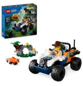 LEGO 60424 City Quad badacza dżungli z pandą czerwoną