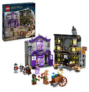 LEGO 76439 Harry Potter Sklepy Ollivandera i Madame Malkin